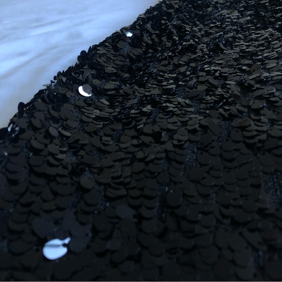 NWT Designer Aidan Mattox Cowl Neck Sequin Cocktail Dress. - Picture 7 of 13